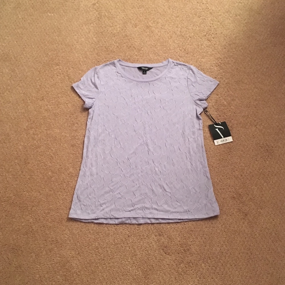 Vera Wang Purple Shirt